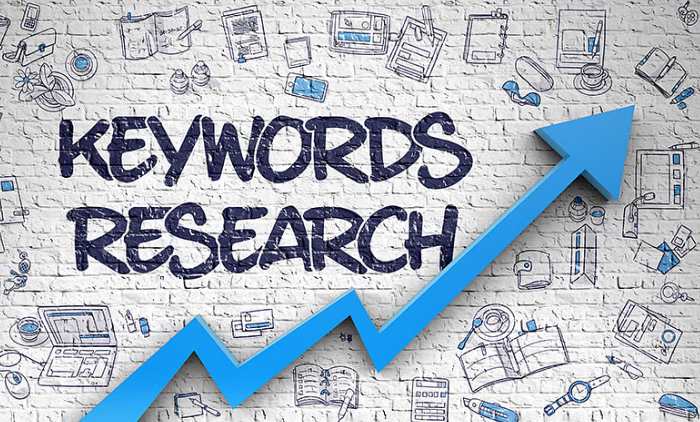 Keyword research for search intent and customer targeting
